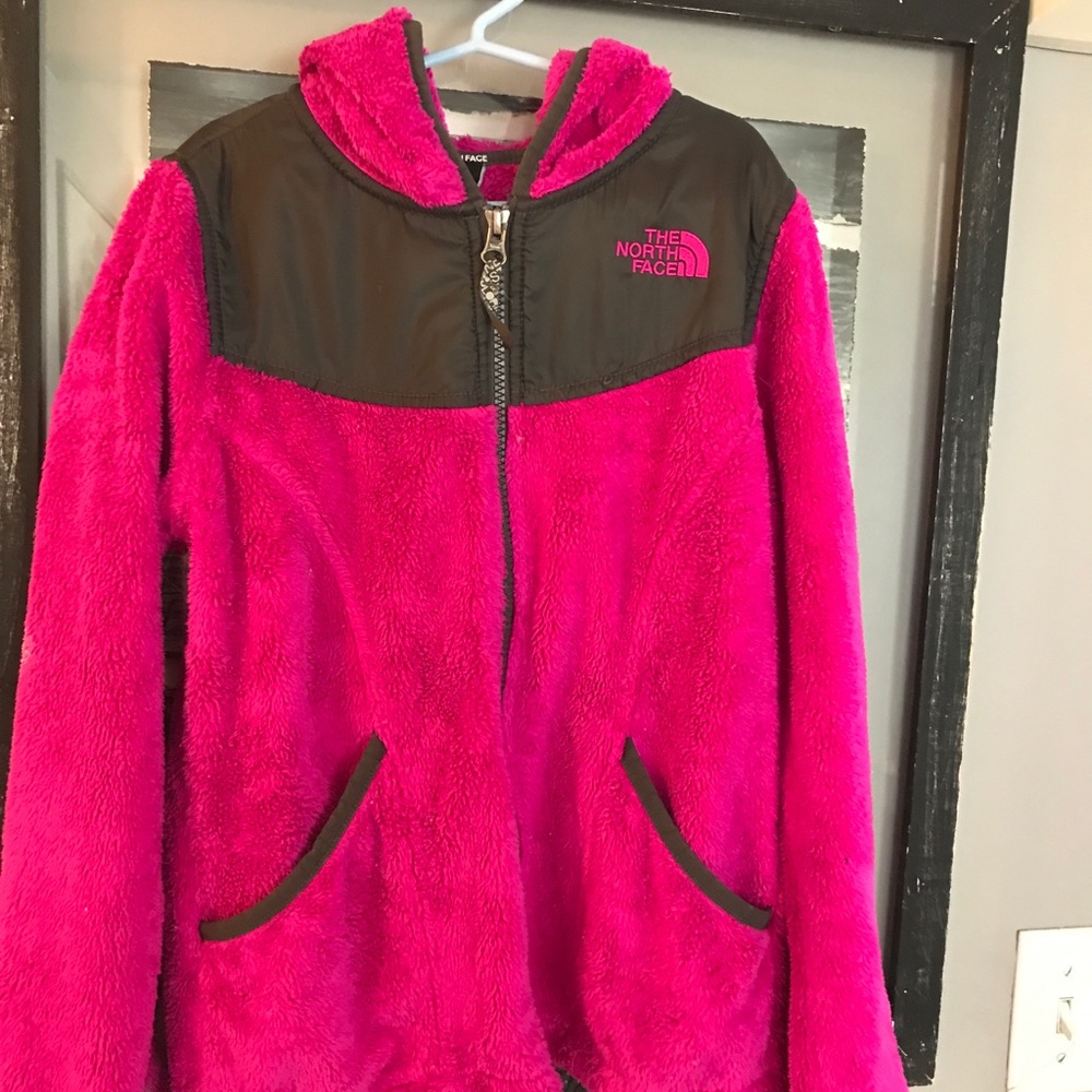Girls youth The North Face fleece jacket